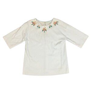 Boden White Top‎ Size 6